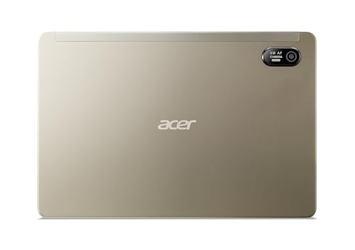 Acer Iconia Tab V11 (V11-11-81BJ) Tablette 11" FHD IPS Touch avec processeur MediaTek MT8786 Octa-Core, 6 Go LPDDR4X RAM, 256 Go de mémoire eMMC, Android 14, Champagne + Bumper Case