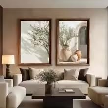 Affiche murale style méditerranéen pour mur blanc chambre - 5