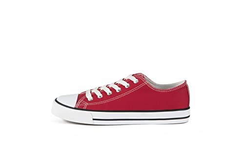 Baskets basses femmes hommes low top sneaker mode décontractée unie