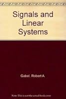 Gabel: Signals and Linear Systems 2ed 0471086401 Book Cover
