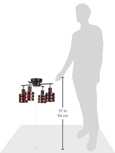 Amazon.co.jp: 東京メタル シーリングライト4灯E26使用可(電球