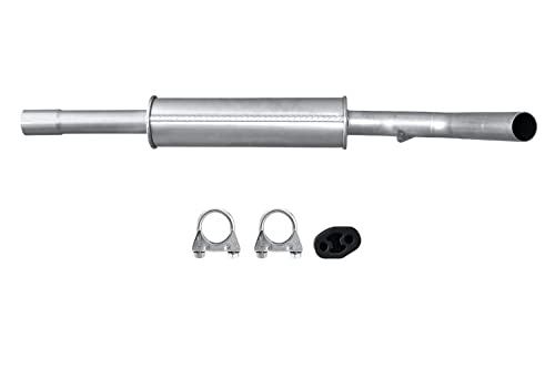 HELLA 8LB 366 022-681 Vorschalldämpfer - Easy2Fit® Kit - vorne - einteilig - Set mit Anbauteilen - für u.a. VW POLO III