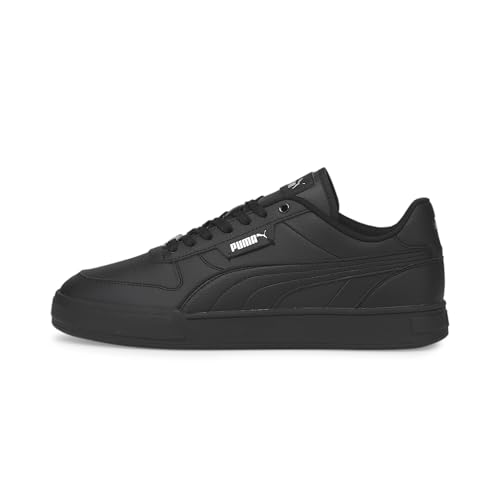PUMA Unisex Caven Dime Gymnastikschuhe, Schwarz Schwarz Silber, 44 EU
