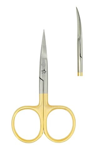 Kingfisher Fly Tying All Purpose Scissors 4 Inch Curved