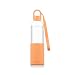 Bodum 12053-447-Y21 - Borraccia da asporto in vetro, manicotto in silicone colorato, tappo a vite, 0,5 l