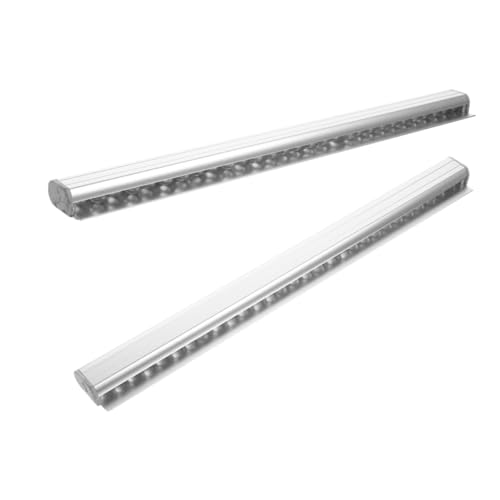 Cabilock Order Management Aluminum Alloy Pcs Wall-mounted Receipt Ticket Holder No-hole Menu Rack for Kitchen