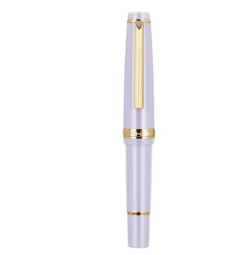 Stylo plume or et lavande XMKT l'élégance d'une écriture fine