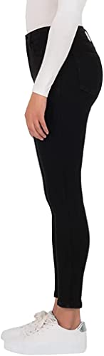 Kirkland Signature Women's High-Rise Skinny Jeans (8, Regular, Black)2