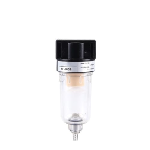 Filtro de aire AF2000 con regulador de presión para compresor y conector de espiga de 8mm 5