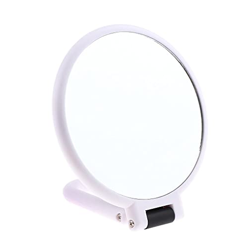 Miroir à main double face de haute précision en verre résistant