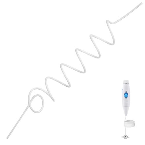 SKISUNO Tubo Flessibile per Idropulsore Ricambio Compatibile Wp-100 Wp-660 Accessorio Tubo Acqua per Irrigatori Orali Sostituzione Facile per Igiene Orale e Gengive Sane