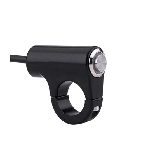 Interruptor Manillar Motocicleta Interruptor De Manillar para Motocicleta, 1 Unidad, 12 V, 22 Mm, Botón Pulsador, Luces Antiniebla, Freno, Encendido/Apagado, Versión Ray