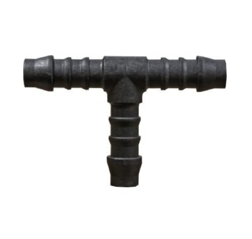 18Mm Nylon Plastic Barbed T Piece Reducer Hose Connector Fuel Pipe Joiner Repair