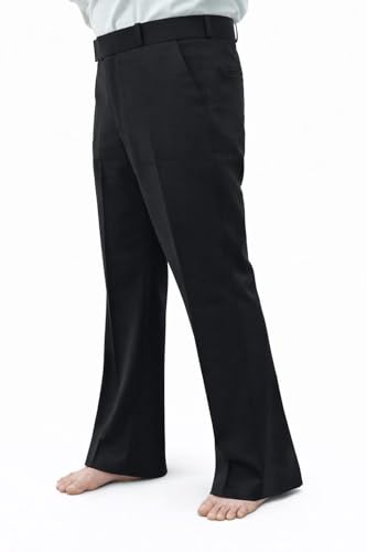 Image of Men's Bootcut Trousers Black