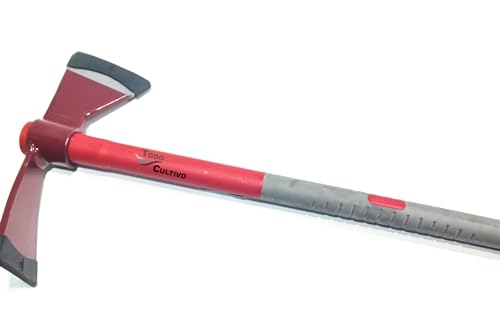 Hacha alcotana de 300 grs. con Mango de Fibra. Herramienta de poda Ligera y eliminacion de rebrotes.