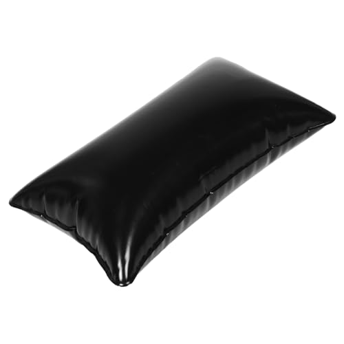 BRIGHTFUFU Hammock Chair Inflatable Pillow Plastic Swing Seat Pad Black 30cm x 50cm for Kids Practical for Outdoor and Indoor Use