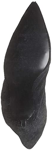 KENDALL + KYLIE Women's ALEXX3 Thigh High Boot BLACK SEQUINS Size4