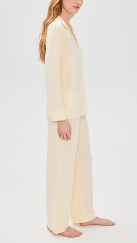 Image of Eberjey Gisele Classic Women's Pajama Set | Long Sleeve Shirt + Long Pants
