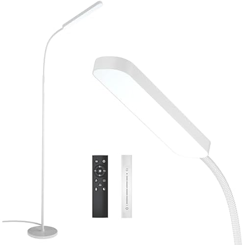 Wio-Mio Floor Lamp, 15W/1000LM Bright LED Floor Lamp with Stepless Dimming