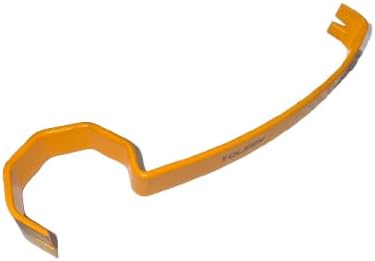 TOLSEN 15 Pry Bar PATENT PENDING Hexagon Shaft Design for Tight Spaces & Leverage, Heavy Duty Nail Puller & Trim Removal Tool, Precision Crowbar for Construction, Demolition, Carpentry Use