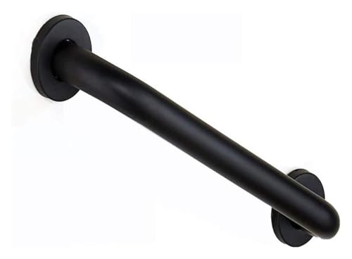 Barre d'appui noire design et robuste pour sécuriser votre douche italienne - 2