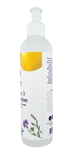 Griffin Remedy Omega-3 Body Lotion-Grapefruit Essential Oils and Organic MSM, Ultra Moisturizing, All Natural, Paraben Free, Sulfate Free 8 fl oz