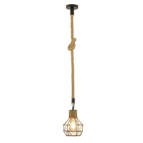 Luz colgante industrial para techo de salón y restaurante