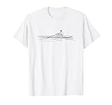 Rudern Skizze Riemenrudern Ruderwettkampf T-Shirt