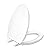 Toilet seat Elongated with Slow Close Hinges, Four Bumpers Never Loosen and Easily Remove, Two Sets of Parts, Plastic, White