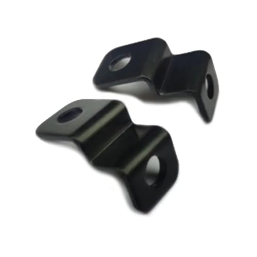 Soporte para faros delanteros de moto que resiste vibraciones en ruta de montaña