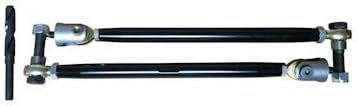 Turnkey UTV HD Tie Rod Kit for Honda Pioneer 1000 - (Pair) (Black)