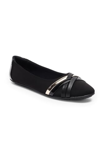 Image of Van Heusen Women Pull On Ballerinas