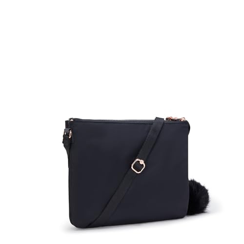 Kipling Ambrosia Crossbody Bag Jet Black Satin Wk4