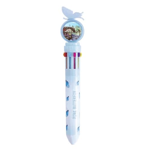 Stylo à bille rétractable multicolore no/no Italia pour éviter de surcharger votre trousse
