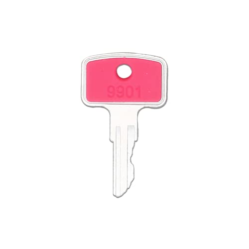 Ignition Key 9901, for JLG Lifts 2860030 and Upright Man Lifts, Scissor Lifts. Boom Lifts & Manlifts - Thumbnail 4
