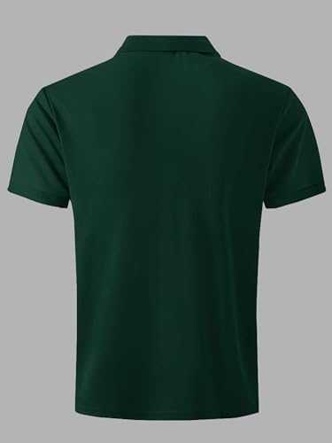Image of Noble Monk Men's Regular Fit Polo T Shirt |Half Sleeves |Collar Tshirts | Casual T-Shirt for Men