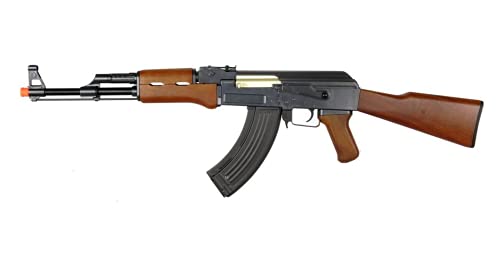 Airgunplace Double Eagle Full/Semi Auto Electric Metal AEG AK-47 Rifle FPS 415 Airsoft Gun(Airsoft Gun)