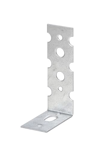 Alberts 824556 Mauerverbinder | abgerundet | sendzimirverzinkt || 40 x 68 x 22 x 1 25 mm | 50er Set