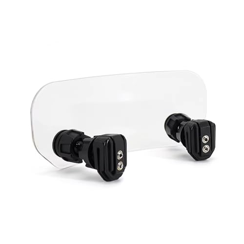 Extension pare-brise moto universel déflecteur vent réglable bulle
