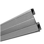 Systematic Art SLCT6001RA Click-Track Deco Wall-Mount44; Natural & Milled 72 in.