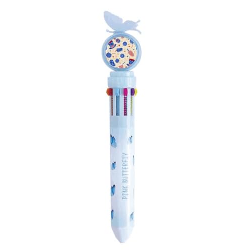 Stylo à bille rétractable multicolore pour organiser vos fiches de révision sans effort