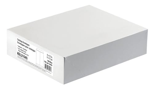 Quality Park Envelopes, 9 x 12 Inch Catalog Envelopes, Gummed Flap, 24 lb Natural Kraft, 100 Count - Ideal for Mailing and Storage image 4