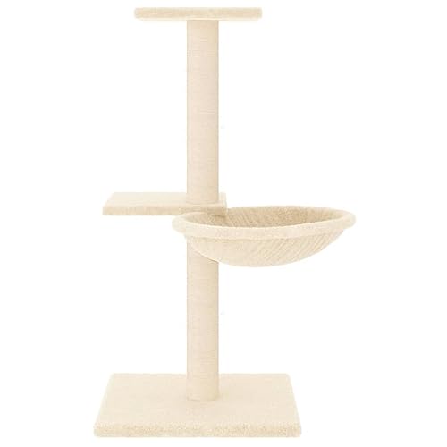 Arbre à chat tour de jeu griffoir sisal plateforme pour chaton - 4
