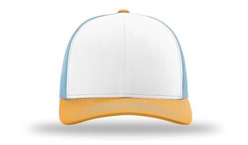 Image of Richardson 112 Trucker Hat - Premium Adjustable Snapback Hat - Structured Six Panel Richardson Blank Caps