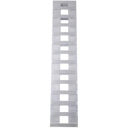 Rampa de aluminio para tráiler 72" x 14" resistente miniatura 7