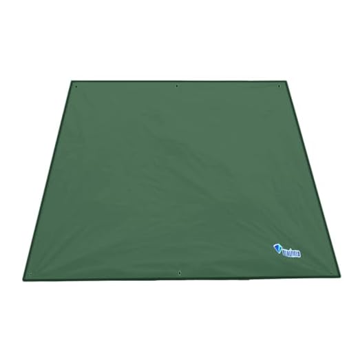 Azarxis Lona de Tienda de Campaña Impermeable para Carpa Toldo Terraza Playa (Verde Oscuro, M - 1,8 x 2,2m)