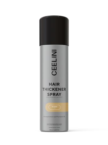 Poudre densifiante cheveux blond moyen en kératine naturelle de 100 ml