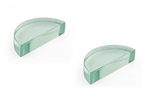 ERH India (2 Pcs) Semi Circular Glass Slab (90 x 45 x 10 MM) D Shape Science Experiments Kits, Study, Mathematics Uses (B095N783DS) Amazon Price History, Amazon Price Tracker