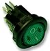APEM MR210R5LBG SWITCH, DPST, ILLUM GREEN (1 piece)