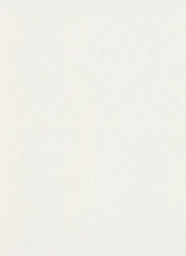 EB-Erismann 5424-01 Non-Woven Wallpaper 10.05 m x 0.53 m, Weiß